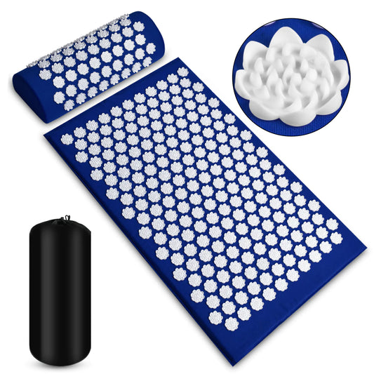 Tapis d’Acupression Zenora™ – Détente naturelle & soulagement en profondeur